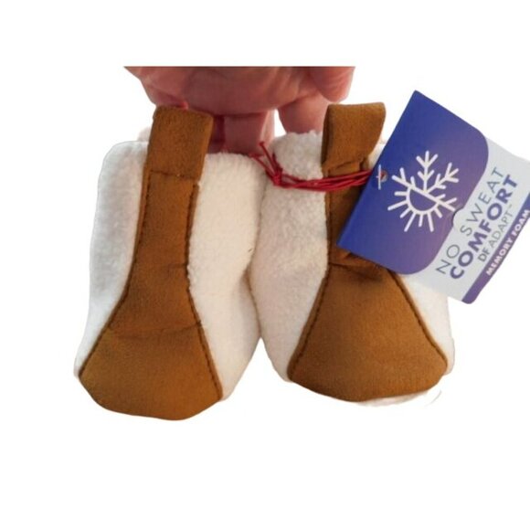 Dearfoams Size M Medium (7-8) No Sweat Comfort Memory Foam Slippers NWT - Picture 4 of 4